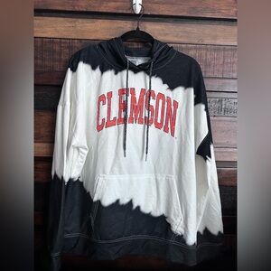 🧡💜NWT Game Day Couture Clemson Tie-Dye Light Weight Hoodie 🧡💜